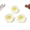 Flor de Ciruelo Simulada de 5.5 cm Cabezal DIY Corona Accesorios de Tela Accesorios para el Cabello Accesorios para Ropa Props de Fotografía Flor Decoración del Hogar