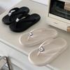 Chanclas de Verano para Mujer Estudiante Suaves y Lindas con Forma de Oso Planas de Playa Estilo Coreano Casual Versátiles Chanclas