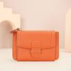 Monedero billetera de piel de vaca clutch de cuero Billetera plegable para mujer mini bolso de cuero genuino bolso con cierre