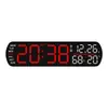 Reloj despertador Transfronterizo Reloj LED Reloj electrónico multifuncional Reloj digital simple de escritorio 5512