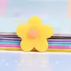 Acessórios de resina grampo de cabelo flor de cinco pétalas acessórios diy cola creme pequenos acessórios material flor de cinco pétalas acessórios de resina diy