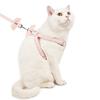 Coleira Fofa para Cachorro Colete com Asas de Anjo Tira Peitoral Teddy Leash Anti-mordida para Cachorro Suprimentos para Pets