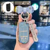 Adecuado para fundas de llave de Jeep: Renegade, Compass, Grand Cherokee, Commander, hebilla de carcasa de alta gama para mujer