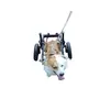 Silla de ruedas para perros con discapacidad en las patas traseras, Asistencia para lesiones en perros mayores, Ayuda para caminar en las extremidades posteriores, Silla de ruedas para parálisis de mascotas, Entrenamiento en silla de ruedas para perros