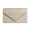 E-Commerce Spot Bolso Sobre Grande V de Gamuza Bolso de Cena para Mujer Clutch de Alta Gama Bolso de Cadena Clutch de Moda