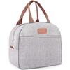 Bolsa de Almoço Portátil Mais Vendida Transfronteiriça, Bolsa Térmica para Piquenique, Bolsa de Armazenamento para Lancheira, Bolsa de Gelo de Folha de Alumínio Espessa, Bolsa de Gelo