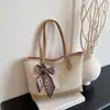 Bolso Tote de Gran Capacidad Transfronterizo Nuevo 2025 para Mujer, Bolso de Hombro Moderno y Sencillo, Bolso de Mano de Alto Valor para el Trabajo
