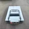 Carrinho Hidráulico Elétrico de Levantamento e Transporte, Carrinho Dobrável Pequeno Portátil de Plataforma Plana, Empilhadeira de Bordo