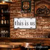 Decoración de pared europea y americana transfronteriza, citas motivacionales de bienvenida en inglés, tableros decorativos de pintura de hierro, adornos para interiores y exteriores, regalos