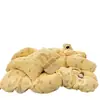Juego de cuatro piezas de algodón puro tipo puff, grado A para maternidad e infancia, juego de sábana y funda de edredón frescas y sencillas estilo ins, juego de tres piezas de sábana bajera estilo dormitorio estudiantil