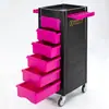 Carrinho para Permanente e Coloração de Barbearia Prateleira de Armazenamento para Cabeleireiro Carrinho de Barbeiro Carrinho de Cabeleireiro Ferramentas Carrinho de Beleza Armário de Armazenamento para Salão de Beleza