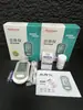 Glucómetro transfronterizo para personas de mediana edad y mayores, tiras reactivas, lanceta para extracción de sangre G058, detector de diabetes bilingüe