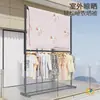 Arara de Roupas de Camada Dupla, Cabideiro, Cabides, Arara de Roupas Simples para Quarto de Casa, Economizador de Espaço, Varal de Roupas