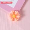 Flor de Margarida de Verão Fresca Girassol Capa Adesivo para Celular Diamante Beleza Material DIY Bolsa Flor de Resina Acessórios de Cola Gota