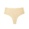 Braguitas de Cintura Alta para Mujer Europeas y Americanas, Seda Helada Amigable con la Piel, Tanga de Talla Grande, Tanga Sexy sin Costuras de una Pieza, Secado Rápido para Mujeres