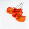 Simulación PU Manzanilla Gerbera estilo ins Fresco Hogar Sala de Estar Arreglo Floral Decoración de Boda Accesorios para Fotografía Venta al por Mayor