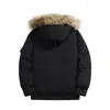 Chaqueta de Plumas de Ganso Grande para Hombre Invierno 01 Corta 80% Plumas de Pato Blanco Chaqueta Bomber Cálida Engrosada Chaqueta para Pareja