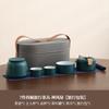 Nuevos productos Taza de té para invitados rápida Una tetera Tres tazas Juego de té para acampar al aire libre Adecuado para té Té de viaje Portátil Acompañamiento Ceremonia Oficina