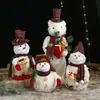Nuevas Decoraciones Navideñas: Figuras de Muñeco de Nieve y Oso Navideños para Escaparates de Centros Comerciales y Hoteles, Adornos de Muñeco de Nieve para Escena Navideña