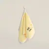 La Toalla Facial para Niños es Más Absorbente que el Algodón Puro, Toalla de Mano para Bebé de Guardería para Colgar, Toalla Cuadrada Pequeña para el Hogar, Toalla de Baño para Niños