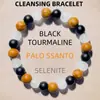Temu Xiyin Tk Amazon Pulsera Popular Transfronteriza Pulsera de Piedra Natural Amatista Venta Caliente Europea y Americana Nuevo Al Por Mayor