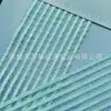 Fabricante en stock transparente ola pez Seda 7 filas malla elástica elástica Tipo S multi-fila encaje de seda de pez banda elástica cinta