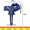 Tornillo de banco de precisión de grado industrial, pinzas de punta fina mini, abrazadera de banco de trabajo resistente para metalurgia, tornillo de banco para bricolaje