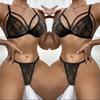B0237 Nuevos Productos de Comercio Exterior Europeo y Americano Conjunto de Ropa Interior de Encaje Cómodo para Mujer Sujetador Cheng Juan Exclusivo Transfronterizo