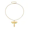 Colar de Turquesa da Moda em Ouro 18K Popular da Amazon, Corrente Elegante de Suéter de Nicho Estilo Antigo, Luxo Acessível e Sensação de Alto Padrão