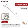 Herramienta para recolectar hongos al por mayor: gancho de doble diente de acero inoxidable para recoger setas al aire libre, resistente a la corrosión, mango largo, no requiere doblarse, rastrillo para setas