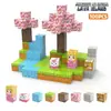 Bloques Magnéticos de Construcción Transfronterizos para Minecraft Set de Bloques Magnéticos Bosque Original Juguete Sensorial Stem Amazon