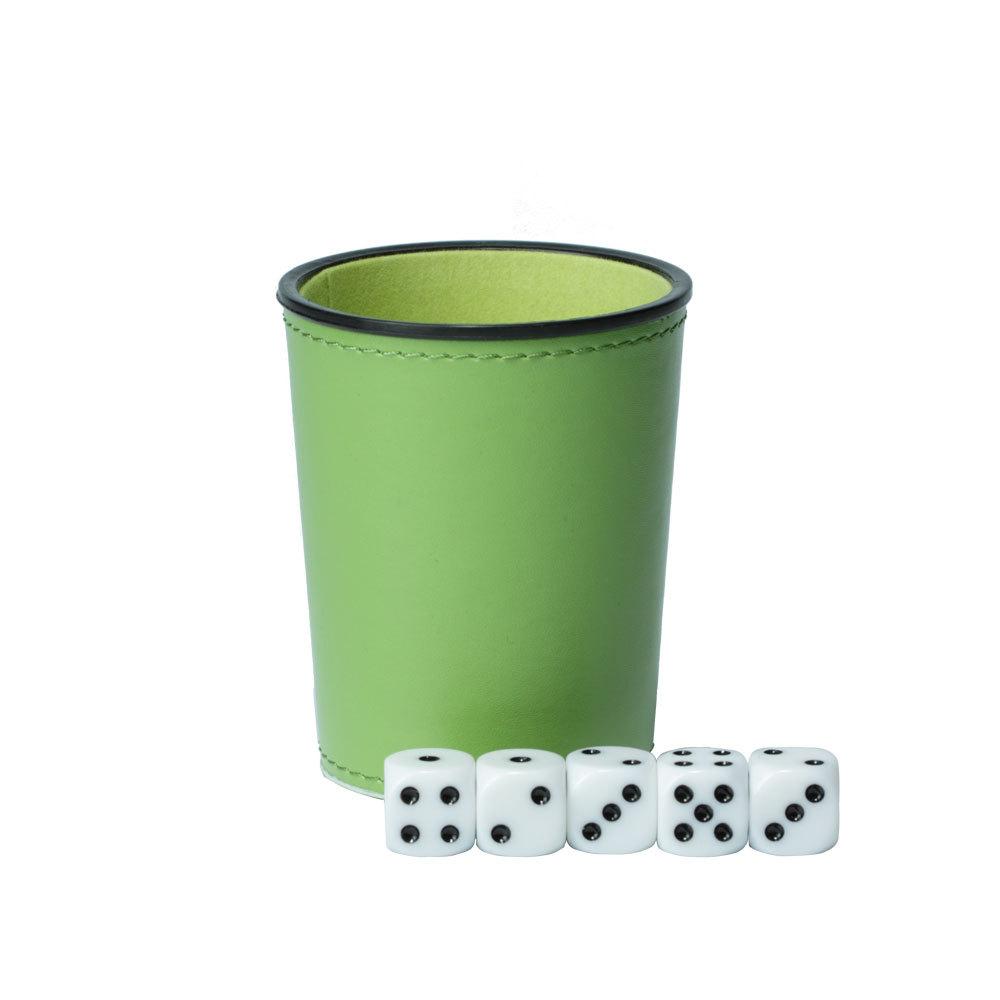 PU Leather Dice Cup Set (5)