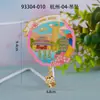 [Serie Hangzhou] Creativos Pegatinas Magnéticas Estereoscópicas de Madera para Refrigerador Ciudades Atracciones Turísticas Populares Souvenirs Culturales y Creativos