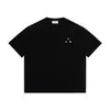 Camiseta de Verano Nueva 2026 Vintage Yidao con Logo de Letra Minimalista Japonés para Hombre, Corte Holgado, Hombro Caído, Versátil Casual de Manga Corta