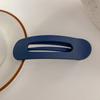 Pinza Grande de Pico de Pato Esmerilada Sin Costuras Horquilla Celebridad Cibernética Flequillo Lateral Pinza de Una Palabra Cabello Roto Horquilla Clip para Recoger Cabello Parte Posterior de la Cabeza