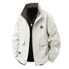 Chaqueta para Hombre Estilo Primavera y Otoño Moderna Versátil Cuello Alto Casual Holgada Ropa de Trabajo Tallas Grandes Transfronteriza 2026 Top para Hombre