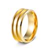 Joyería de Moda Europea y Americana Más Vendida en Amazon Joyería para Hacer Manualidades Anillos Base Hechos a Mano Accesorios de Acero Inoxidable Al por Mayor