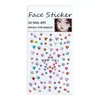 Nuevas Pegatinas de Diamantes de Cristal para Niños Maquillaje de Escenario para Actuaciones de Niñas Joyas Decorativas Coloridas para Mole de Frente Despegable DIY
