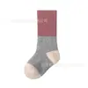 Calcetines de media pantorrilla para bebé recién nacido para primavera y otoño, Calcetines unisex de longitud media para pantorrilla para niño pequeño para otoño e invierno, Calcetines holgados para niño pequeño