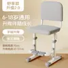 Silla de Aprendizaje Infantil con Altura Ajustable, Respaldo para Uso en Casa, Silla de Escritorio para Escribir, Asiento Especial para Estudiantes de Primaria