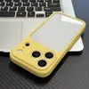 Serie de Colores Macaron Estilo Ins Adecuada para Funda de Teléfono iPhone 16, Apple 17 Funda de Doble Color de Alta Gama Anti-Caída de Cambio Rápido