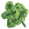 Hoja de ginkgo artificial rama de ginkgo decoración de jardín paisajismo de ingeniería hoja de ginkgo falsa rama de hoja artificial