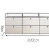 Armário Lateral Modular Combinado de Aço Inoxidável Estilo Coreano Simples ins Internet Popular Armário de Armazenamento Casa