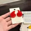 Nuevo Pasador de Pelo con Lazo 2026 para Mujer, Pinza Lateral con Diseño de Corazón Dopamina, Pasador de Pelo de Alta Gama para Flequillo y Cabello Suelto, Pinza de Pato