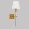 Aplique nórdico simple color cobre sin cableado regulable de tela para dormitorio, comedor, sala de estar, pasillo, lámparas de tocador