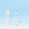 Frasco de Plástico com Bomba Cosmética 110ml Transparente Fosco Névoa Fina Spray Fixador de Maquiagem Protetor Solar Frasco Mais Vendido no Sudeste Asiático