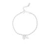 Nova Pulseira de Prata Esterlina s925 Arroz Amor Pérola Simples Nicho Design de Moda Versátil Moda Joias Femininas