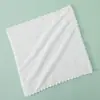 Toalhas Quadradas de Fleece Coral para Venda no Atacado, Toalhas de Rosto Infantis, Toalhas de Mão para Jardim de Infância, Panos de Remoção de Maquiagem, Aspiráveis