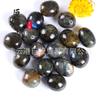 Ornaments de Pedra Rolada Labradorita Suprimentos para Estação Internacional Partículas Grandes Lua Cinzenta Rolada Cascalho de Partículas Grandes Escavação de Tesouro Infantil