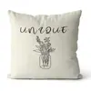 Cojín Decorativo Estampado de Líneas Minimalistas, Logo Personalizable, Cojín para Sofá del Hogar, Cojín para Cabecera, Pedido al por Mayor del Fabricante